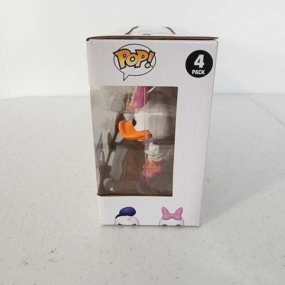 NEW‎ Funko Pop Disney 100 4 Pack Mickey Minnie Donald Daisy Walmart Exclusive - Picture 5 of 10
